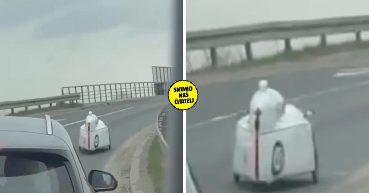 Čudnovato vozilo kod Kerestinca: Je li velomobil siguran za promet?