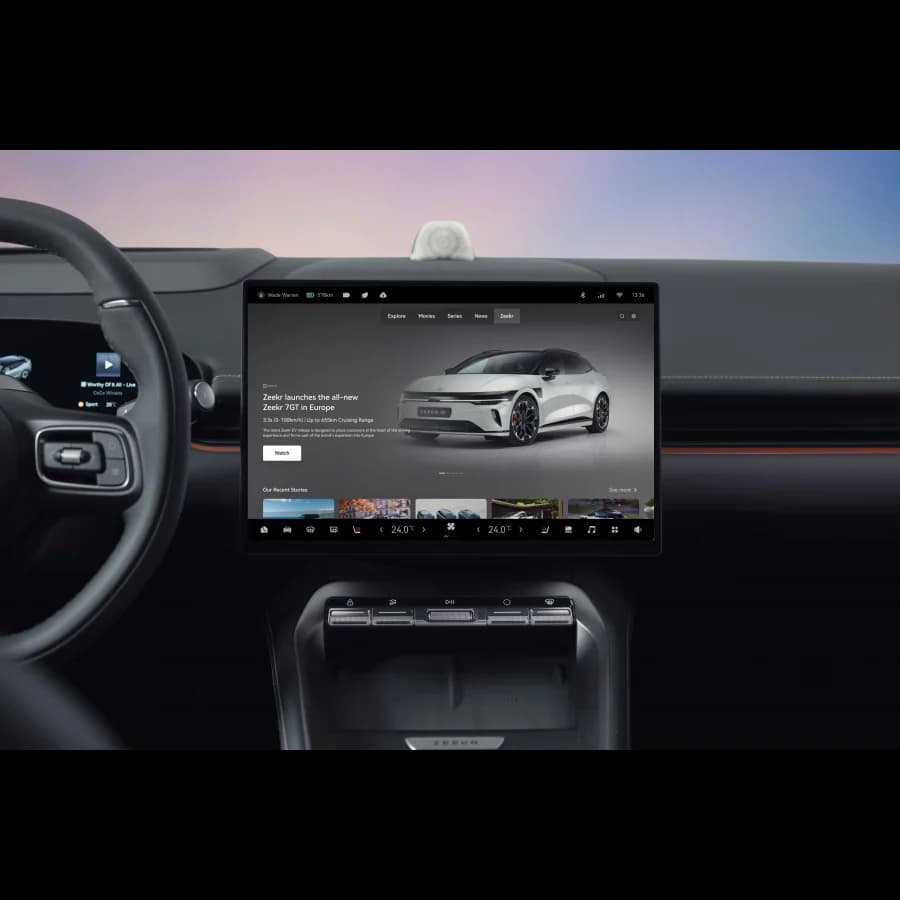 Geely Technology Europe i 3SS lansiraju novi sustav za zabavu u vozilima marke Zeekr diljem Europe
