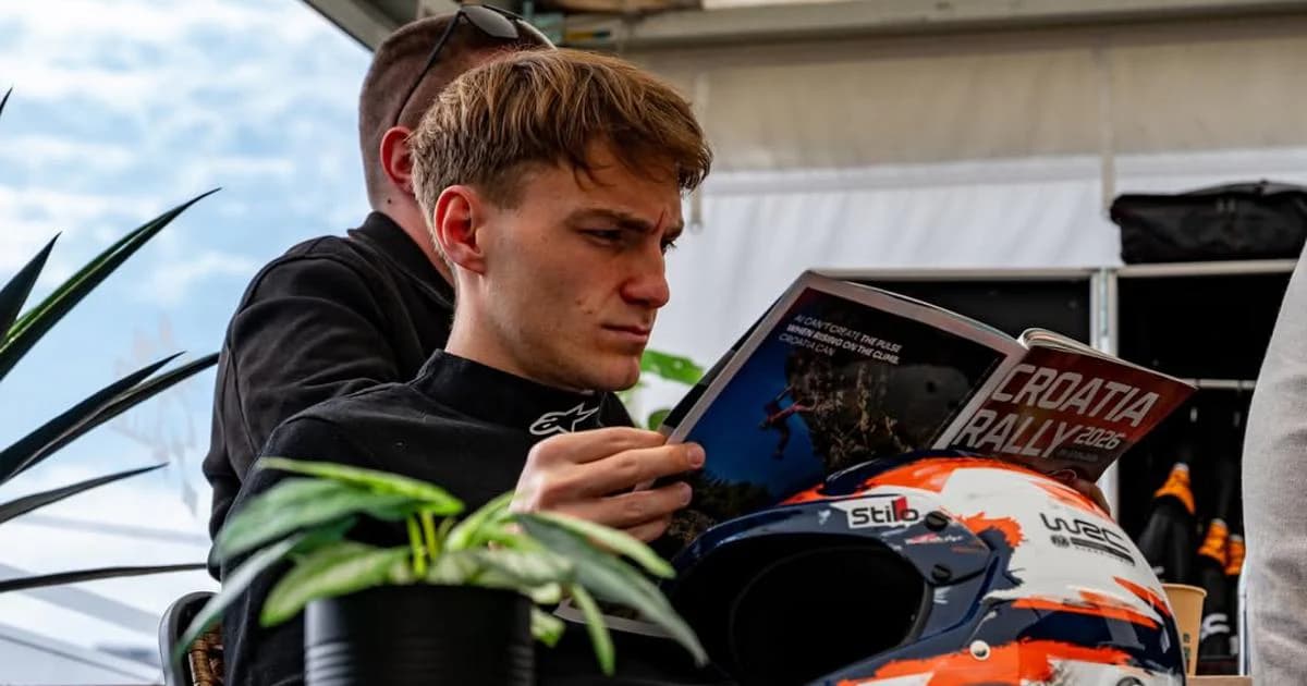 Nogometaš Rijeke Toni Fruk doživio WRC adrenalinsku vožnju
