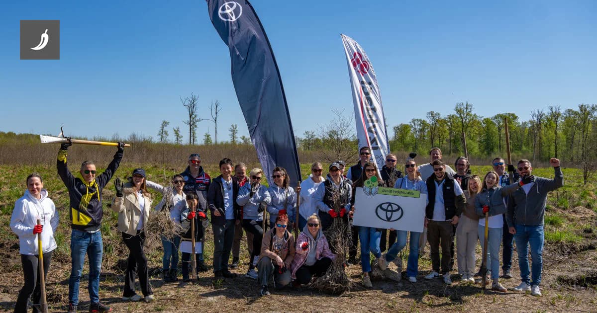 Toyota nastavlja s pošumljavanjem: Još 1.000 stabala u Karlovačkoj županiji