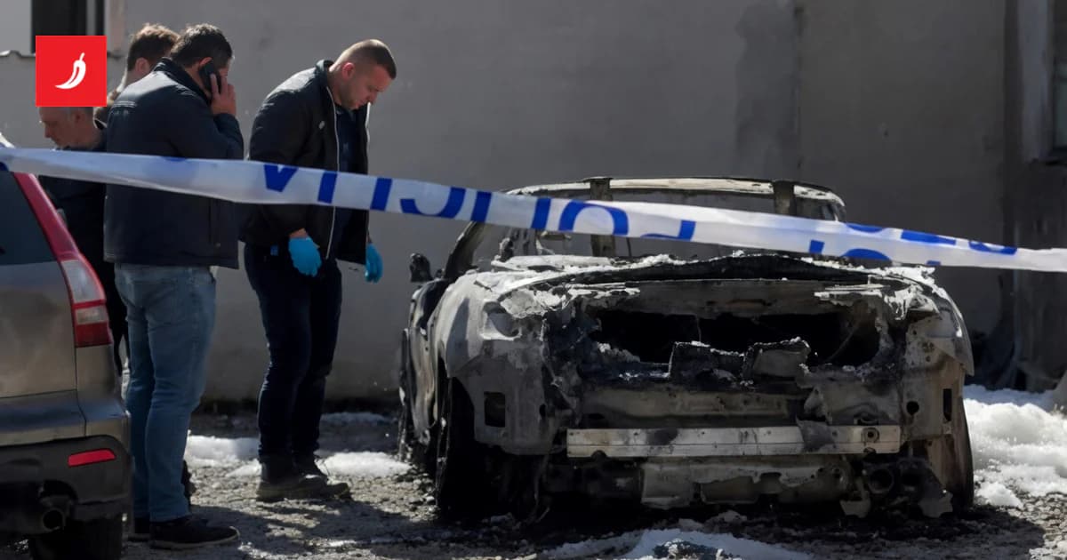 U Zagrebu izgorio luksuzni BMW M8, oštećena Honda i fasada