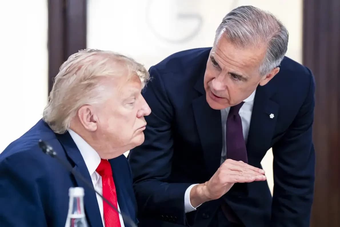 Carney snimljen kako lobira za uvoz kineskih EV vozila kod Trumpa na G7