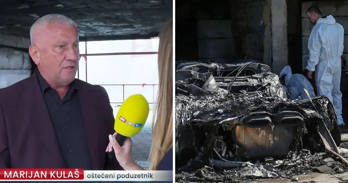 Poduzetnik iz Velike Gorice žrtva iznude: 'Mislio sam da je šala, a onda mi je zapaljen Lamborghini'